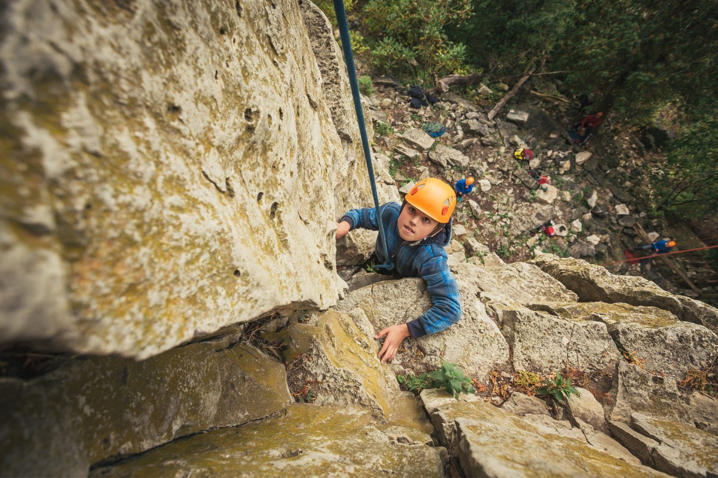 Introductory Outdoor Rock Climbing Lessons