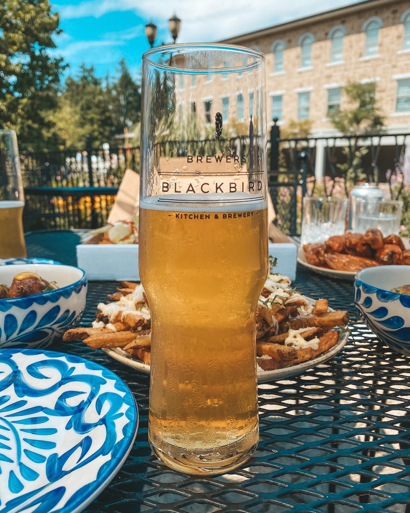 craft beer with food from Brewers Blackbird