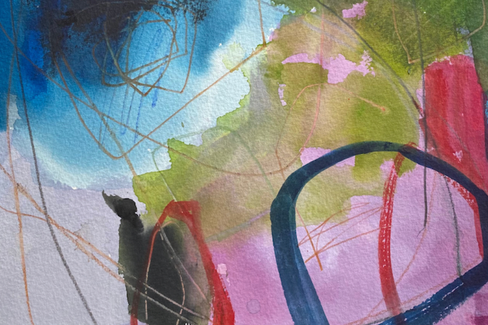Modern Mixed Media, A 6-Week Course with Linda Blakney