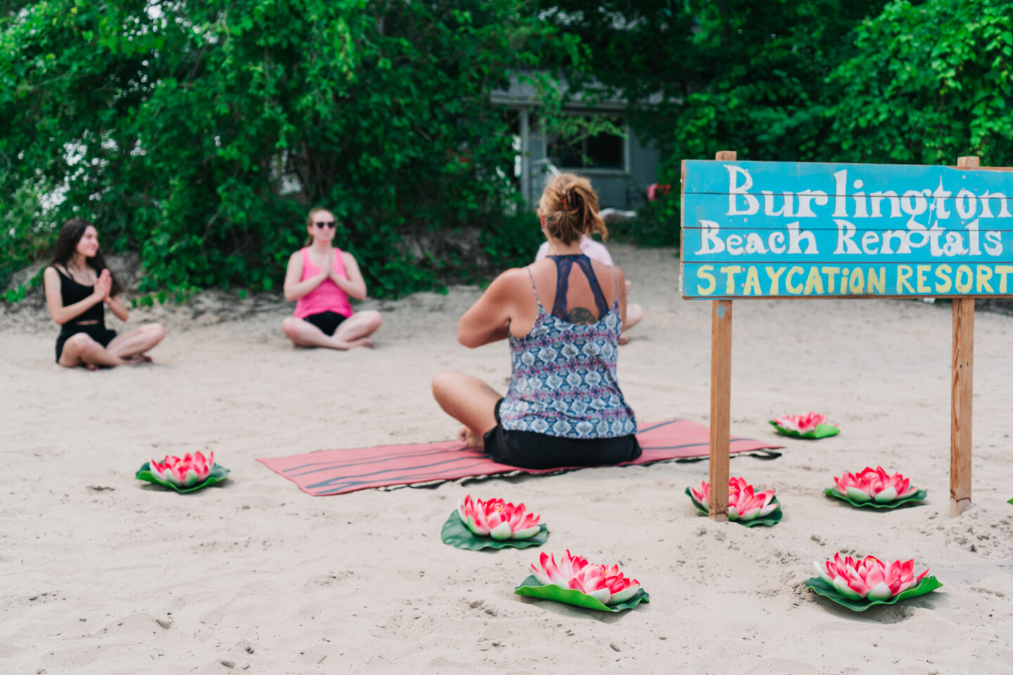 New Moon Beach Yoga