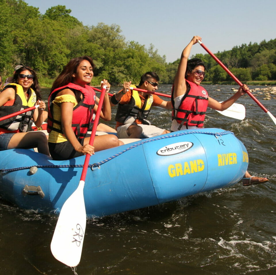 Grand River Rafting: Five Oaks Trip (Self-Guided)