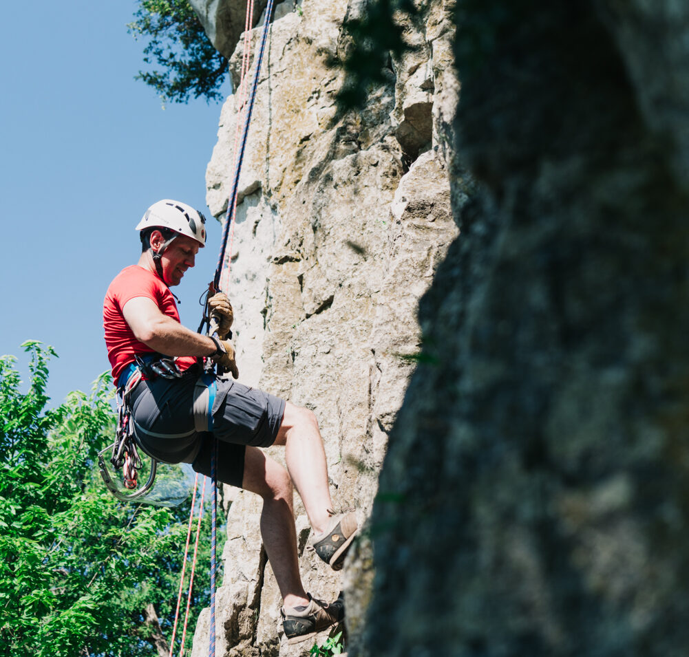 One Axe Pursuits: Introduction to Outdoor Rock Climbing