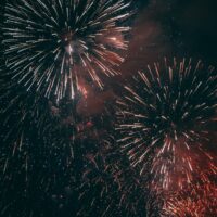 Fireworks from the Rooftop