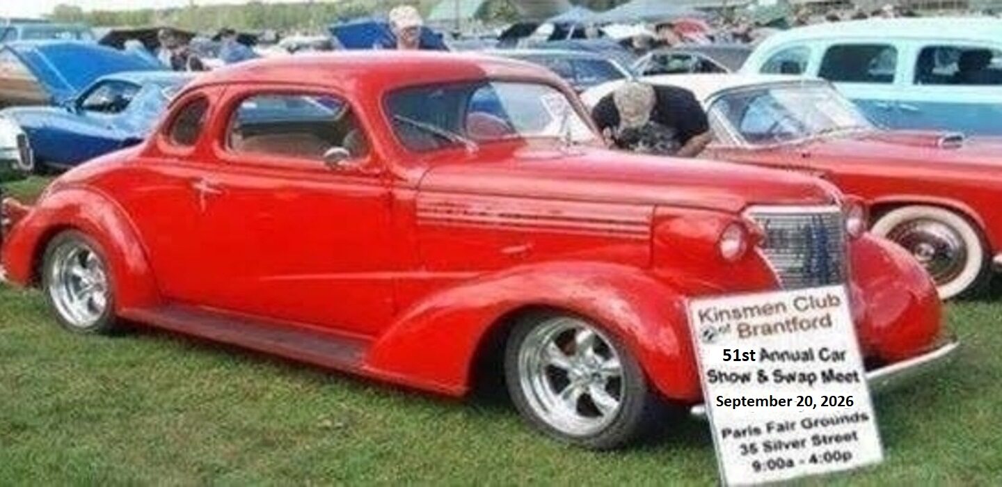 Brantford Kinsmen Car Show & Swap Meet