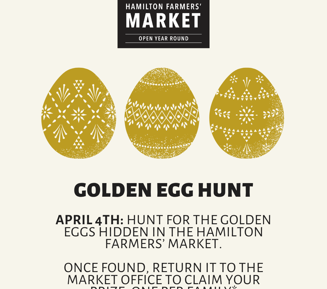Easter at Hamilton Farmers’ Market