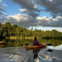Sturgeon Full Moon Paddle with Moon Water Creative